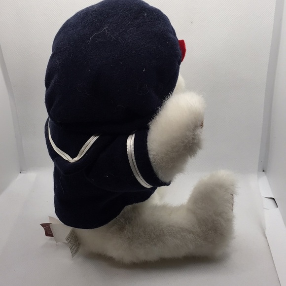 Vintage Pickford Brass Button Plush Teddy Bear Taylor The Bear of Happiness - Picture 9 of 12